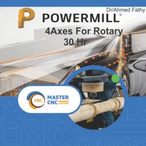 PowerMill 4-Axis CNC Machining for Wood (Shoakah)