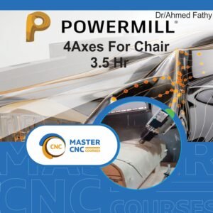 Powermill 4axes for chair